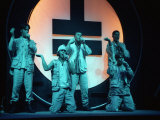 Take That Performing in Concert in Bournemouth, November 1993 Fotografie-Druck