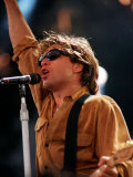 Bon Jovi Pop Group in Concert at Ibrox Football Stadium Glasgow Photographie