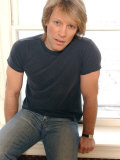 American Rock Star Jon Bon Jovi at His Home in New Jersey, New York, March 2004 Fotoprint