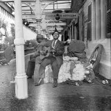 Brownie McGhee American Blues Singer Fotografie-Druck