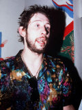 Shane Macgowan with Group the Pogues, 1989 Fotografická reprodukce Shane Macgowan with Group the Pogues, 1989 Fotografická reprodukce