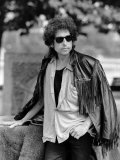 Bob Dylan American Folk Singer and Legend Lámina fotográfica