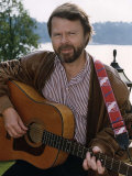 Bjorn Ulvaeus of Swedish Pop Group Abba at His Stockholm Home with the Baltic in the Background Photographic Print