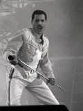 Queen, Freddie Mercury, Brian May, John Deacon & Roger Taylor, in Concert in Newcastle Photographie
