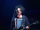 The Cure Singer Robert Smith Onstage at Glastonbury, June 1995 Fotografie-Druck