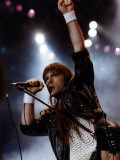 Bruce Dickinson Who was the Former Lead Singer for Iron Maiden the Heavy Metal Group Photographie