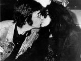John Lennon og Yoko Ono Fotografisk tryk John Lennon og Yoko Ono Fotografisk tryk