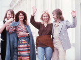 Abba Swedish Pop Group Fotoprint