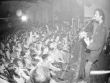 The Stranglers at Their Manchester Concert, Entertainment Punk Music, June 1977 Lámina fotográfica