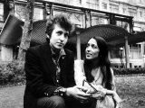 Bob Dylan Singer Songwriter with Joan Baez Photographie