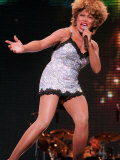 Tina Turner in Concert at Theme Park Alton Towers in Staffordshire Photographic Print