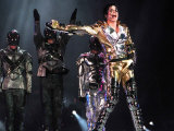 US Pop Megastar Michael Jackson at Concert at Letna Plain in the Czech Capital Prague, 1996 Lámina fotográfica US Pop Megastar Michael Jackson at Concert at Letna Plain in the Czech Capital Prague, 1996 Lámina fotográfica
