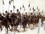 Turkish Cavalry in Constantinople during Balkans War, October 1912 Photographic Print