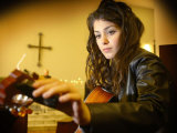 Katie Melua Performs Special Concert at Dominican College, January 2004 Lámina fotográfica