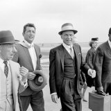 Frank Sinatra at London Airport, August 1961 Photographic Print