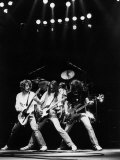 Status Quo Pop Group Singing on Stage Photographie