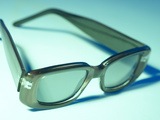 Green Sunglasses Photographic Print
