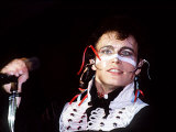 Adam and the Ants Singing Live in Concert, 1981 Lámina fotográfica Adam and the Ants Singing Live in Concert, 1981 Lámina fotográfica