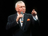 Frank Sinatra Sings in Concert Fotografie-Druck