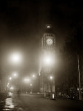 Big Ben and the Houses of Parliament Floodlit for the Opening of the Festival of Britain, 1951 Photographic Print