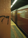 Slow Motion Subway Lámina fotográfica