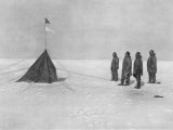 Roald Amundsen the First to Reach the South Pole Did So Photographic Print