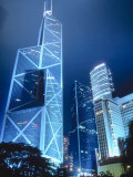 High Rise Buildings in Hong Kong Photographic Print