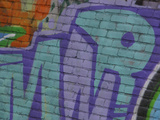 Close-up of Graffiti Photographic Print