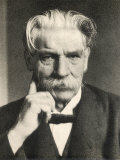 Albert Schweitzer French Theologian Philosopher Missionary Physician and Music Scholar Fotografie-Druck