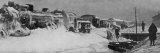 Attempts to Dig out the Simplon Orient Express Snowbound 80 Km from Constantinople Photographie