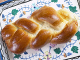 Challah Plate Lámina fotográfica