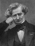 Hector Berlioz the French Composer in Middle Age Photographie