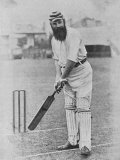 W G Grace Ready to Receive the Ball Photographic Print