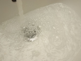 Running Water in Bathtub Photographic Print