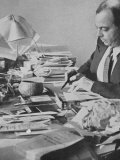 Saint-Exupery Saint-Exupery French Aviator and Writer Photographic Print