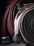 Fire Hoses Photographic Print