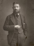 George Bernard Shaw Irish Writer Three Quarter Length Portrait Lámina fotográfica por Downey