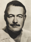 Ernest Miller Hemingway American Writer Lámina fotográfica