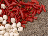 Garlic and Peppers Photographic Print