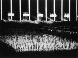 Albert Speer's "Cathedral of Light" at the Nuremberg Rally Photographic Print