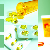 Medicine Pills and Bottles Lámina fotográfica Medicine Pills and Bottles Lámina fotográfica