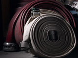 Fire Hoses Photographic Print