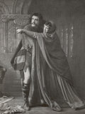Matheson Lang as Macbeth and Hilda Britton as Lady Macbeth, Giclee Print