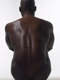 Sitting Male Nude from Behind Lámina fotográfica Sitting Male Nude from Behind Lámina fotográfica