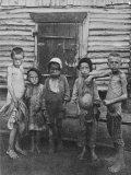 Starving and Ragged Children During the Russian Famine Photographie