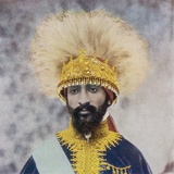 Haile Selassie Emperor of Ethiopia - Fotografik Baskı