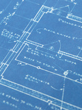 Blueprint Photographic Print