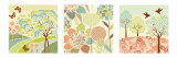 Summer Patterns Triptych Fotografie Summer Patterns Triptych Fotografie