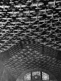 Model Airplanes on the Ceiling of Union Station, Chicago, 1943 Plakat af Jack Delano
