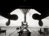 Propellers of the Ship Conte Di Savoia, Under Construction Photographic Print